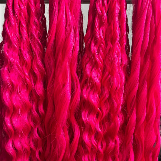 Mira Pink K-Pop Ponytails